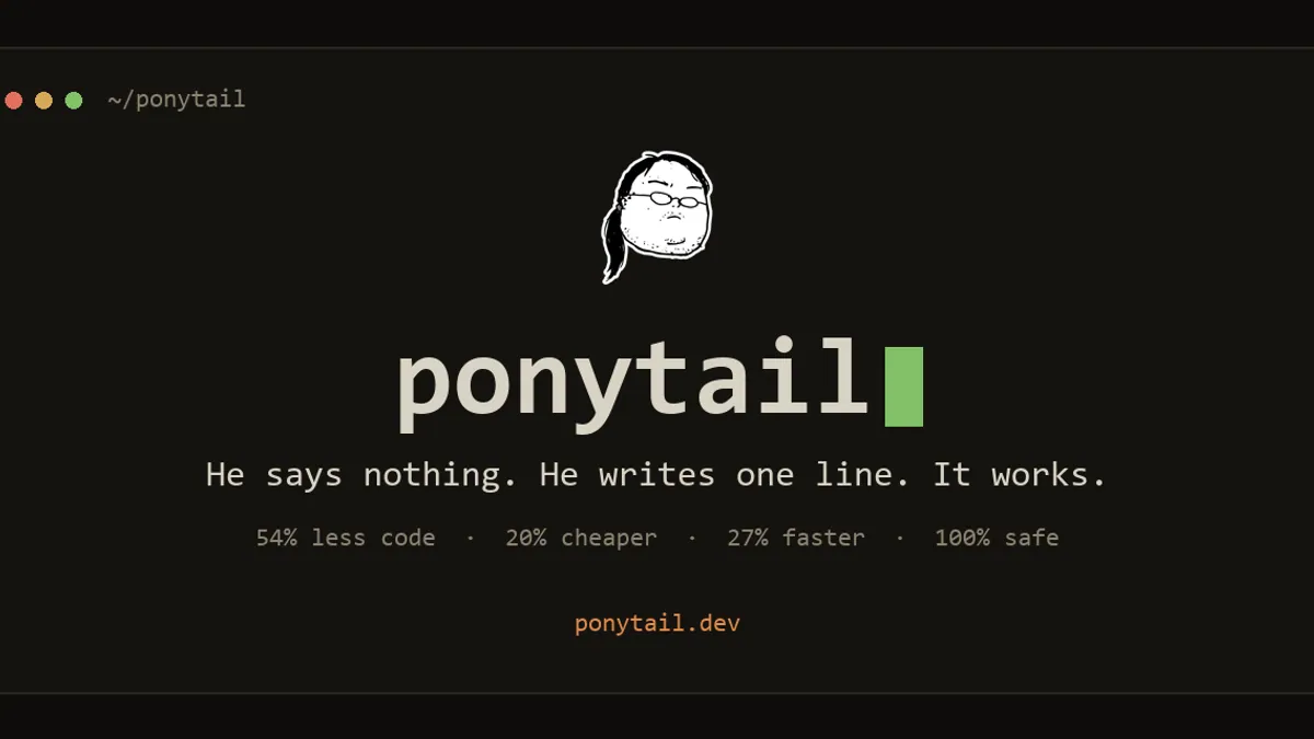 Editorial image for Ponytail Tries to Make AI Coding Agents Act Like Tired Senior Engineers